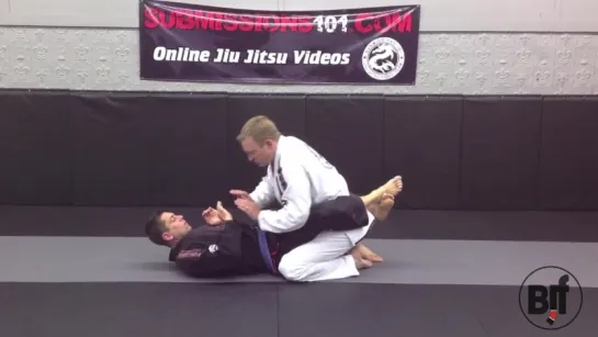 Wristlock from top guard