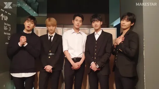 190218 KNK's promoting their New Album Project from Makestar