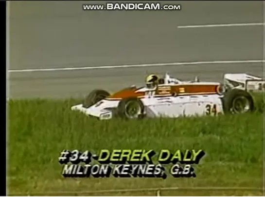 Indycar (CART) - 1983 Atlanta 200  Derek Daly & Bobby Rahal crash