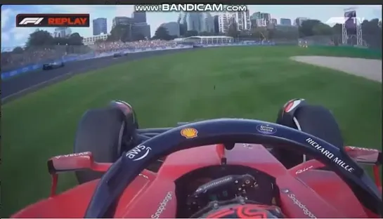 Australia-22, Carlos Sainz-jr. spun off