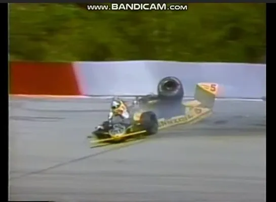 CART 1982 - POCONO 500 Джонни Рузерфорд крэш