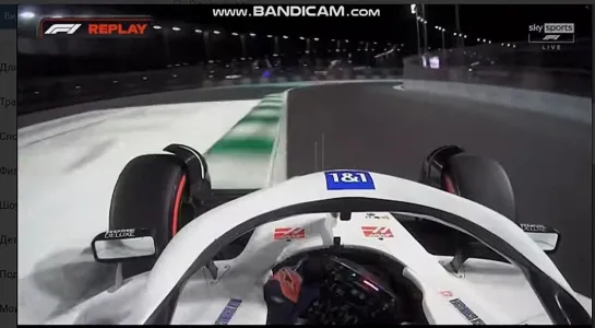 Mick Schumacher Haas crash Saudi 2022 vol 2