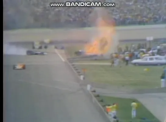 1971 Indy 500 Big crash