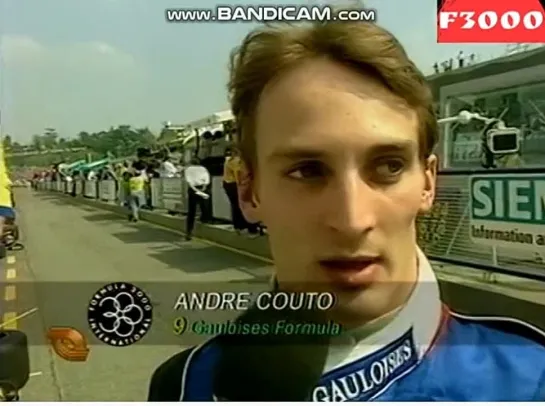 F-3000 R1 Imola ita, Andre Couto POR, Gauloises Prost crash