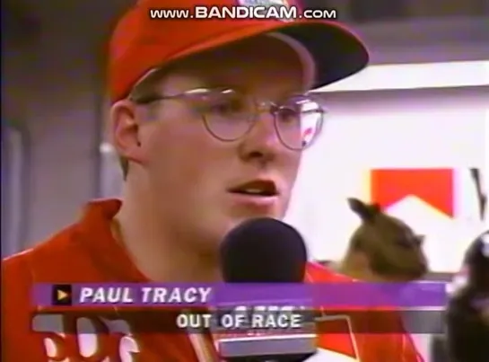 1993 INDIANAPOLIS 500 Paul Tracy crash