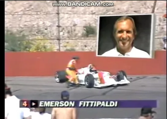 Phoenix 1993 year Emerson Fittipaldi crash