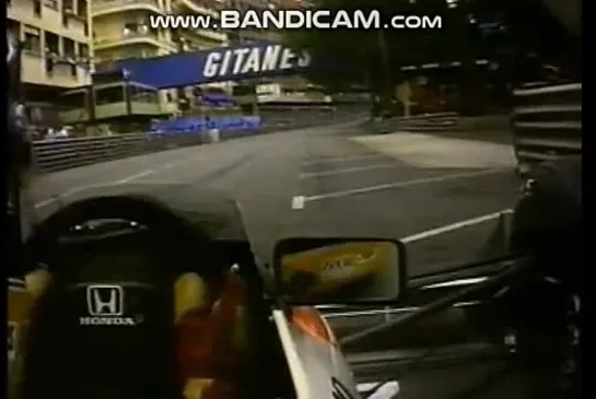 Monaco-90, Berger, Prost massive crash