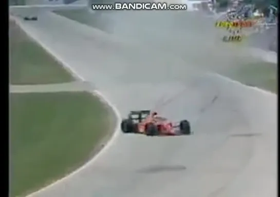 Imola-90, Mansell spun off