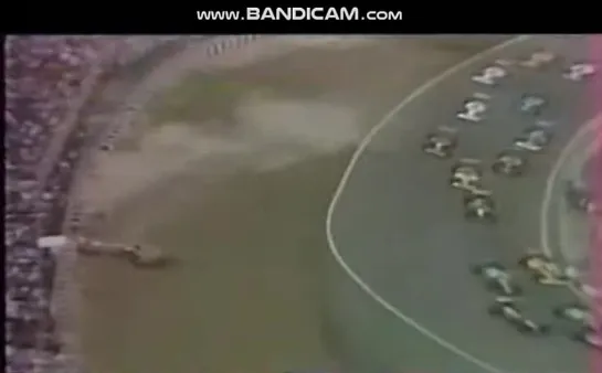 Brazil-90, De Cesaris crash