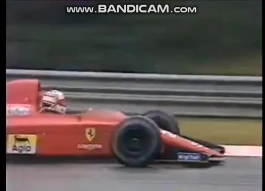 Belgium/Spa-89, Bertrand Gachot Onyx-Ford crash