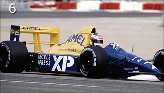 England-89, Jean Alesi Fra, Tyrrell, spun off