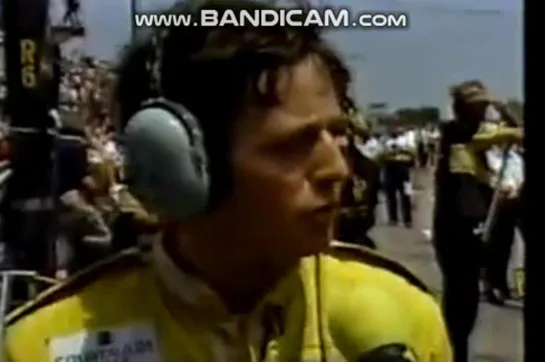 Martin Brundle Eng and Philipp Alliot Fra Tyrrell & RAM crash Detroit 85