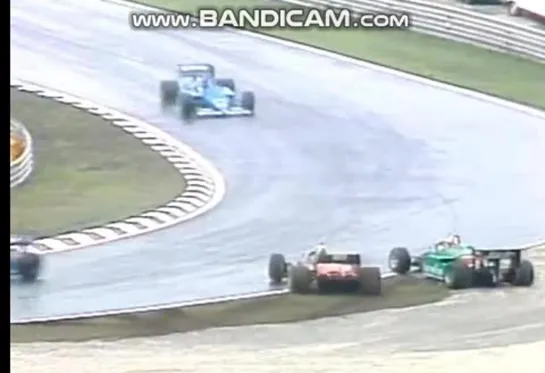 Portugal-85, Patrese & Alboreto crash