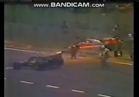 GP Brazil 1977 year, Jochen Maas & Ronny Peterson crash