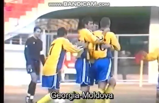 Alexandru Golban Georgia-Moldova 2003 goal