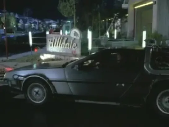 STARZ Into the Scene with The BTTF CAR