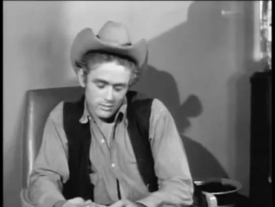 James Dean and Gig Young Talk Auto Safety