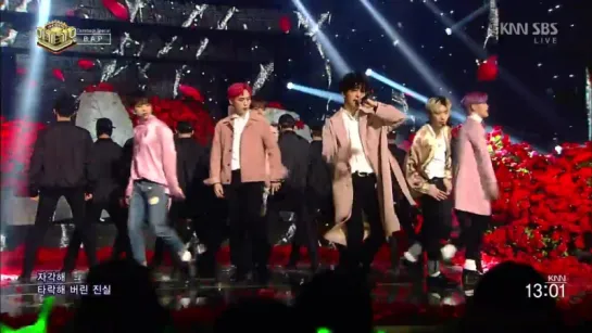 [12.03.17] Inkigayo - B.A.P - WAKE ME UP