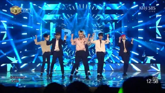 [12.03.17] Inkigayo - B.A.P - DIAMOND 4 YA