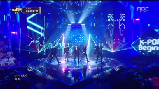 [PERF] [31.12.16] MBC Gayo Daejun: B.A.P - Mirotic (TVXQ Cover)