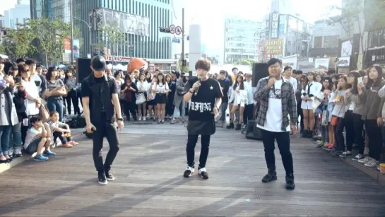 [PERF] [09.05.15] Guerilla Street Concert in Sinchon - 당신만이 (original by 곽진언,김필,임도혁)(cover)