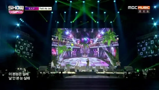 [PERF] [14.09.16]  SHOW CHAMPION in MANILA - B.A.P  - Intro + Thats My Jam + Talk