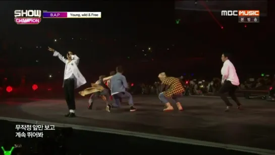 [PERF] [14.09.16]  SHOW CHAMPION in MANILA - B.A.P - Young, Wild & Free