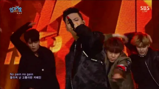 [PERF] [13.12.15] SBS Inkigayo - B.A.P - Young, Wild and  Free