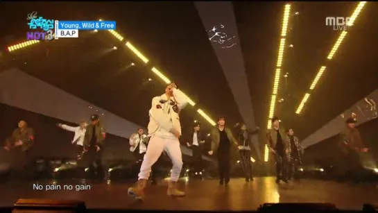 [PERF] [05.12.15] MBC MusicCore - B.A.P - Young, Wild  Free