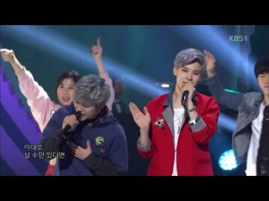 [16.03.14]  B.A.P - "ManNam" + "1004" - KBS Open Concert