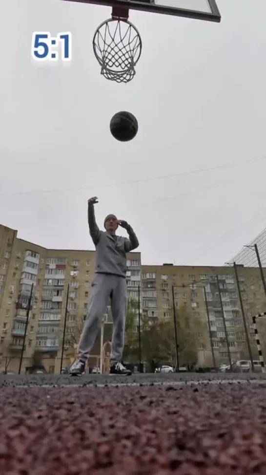 🎯⛹‍♂🏀ПОДРЯД: 25 попал, 5 промах (15 метровый, трёхи, штрафные и ближние)