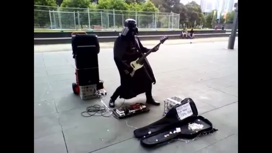 Darth Busker (aka Funky Bunny) at iMax Melbourne