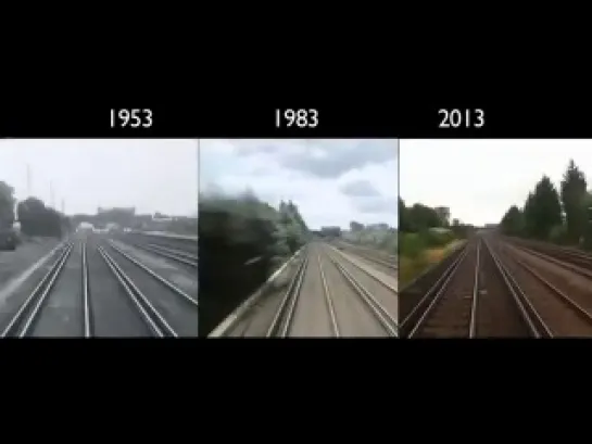 London to Brighton Train Journey: 1953 - 2013