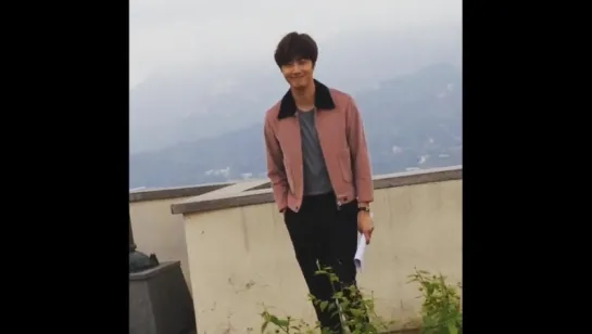 Jung Il Woo at filming 'Cinderella and Four Knights'