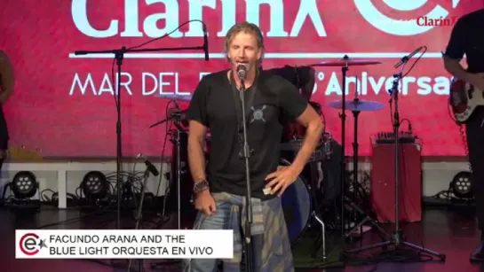 #MarDelPlata #EspacioClarin#EnVivo Facundo Arana & The Blue Light Orquesta