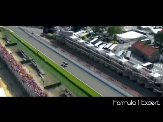 Amazing Move - Kimi Vs Schumacher - Spa 2012