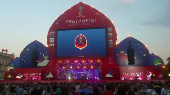 Группа "The Hatters" @ FIFA Fan Fest Rostov-on-Don @ 2018.07.06 #FifaFanFest (часть 1)