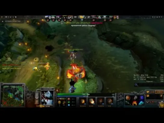 DOTA2, #saNEkk Clockwerk Quad Kill