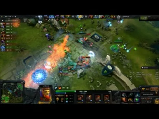 DOTA2 by #saNEkk MLG Alliance vs. EG "s4 miss click"