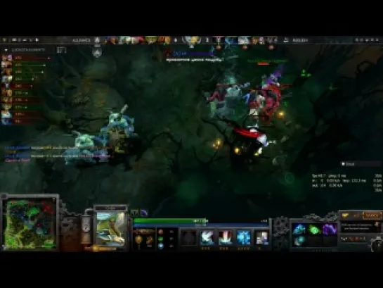 DOTA2, #saNEkk, Alliance vs RoX. Akke Highlight 1 vs. 2 Chen double kill