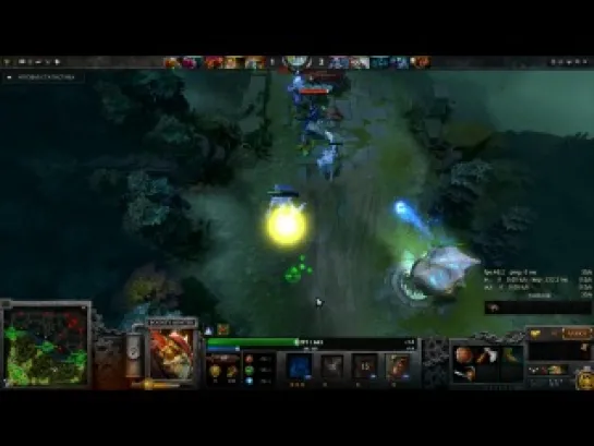 DOTA2, #saNEkk amazing escape without mana