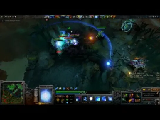 DOTA2, #saNEkk, Wisp quad kill 31.07.2013