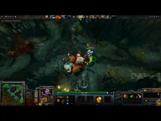 DOTA2, #saNEkk Alchemist triple spawn at 2 min's farm guide.