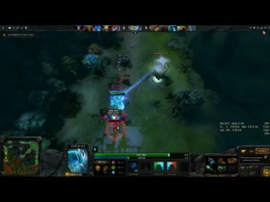 DOTA2, #saNEkk "Me vs. Invoker 5 kills at 10 minutes and invoker rage quit" :D