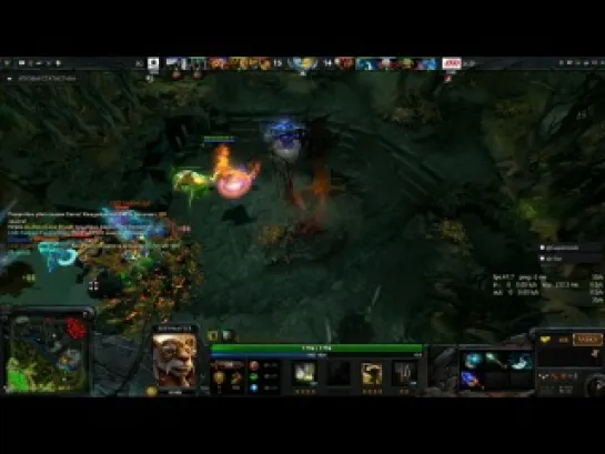 The International II, IG vs. LGD, triple kill by YYF