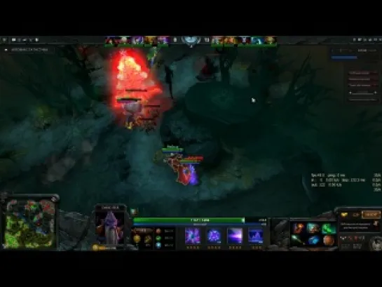 DOTA2, #saNEkk DS trick again x4 wall :D