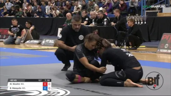 1Michelle Nicolini vs Beatriz Mesquita 1/2 finals -60 #ADCC17