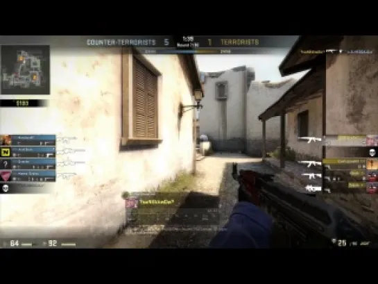 CS:GO, #saNEkk Ace de_inferno, Solo public 2014.09.26