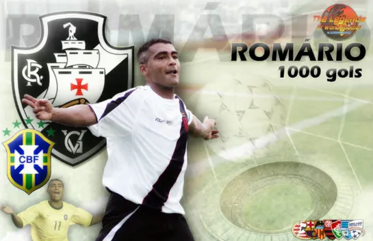 Ромарио 1000 голов в истории / Romario 1000 gols i una historia