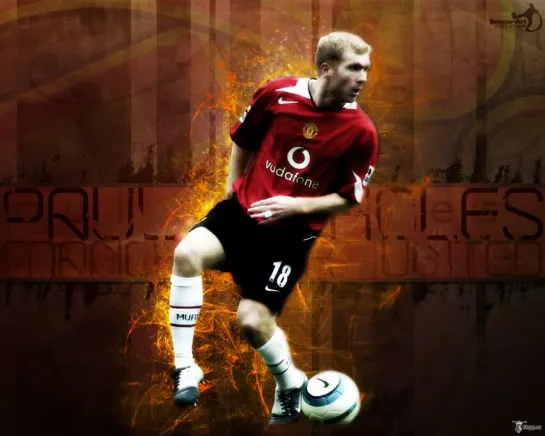 Paul Scholes - All the goals for Manchester United